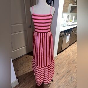 Kate Spade full length spaghetti strap dress